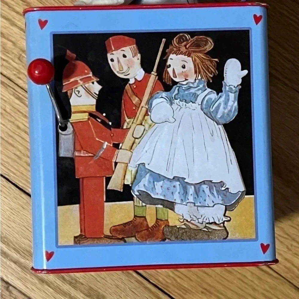 Raggedy Ann & Andy Jack in the Box by Schylling Vintage - Picture 6 of 9